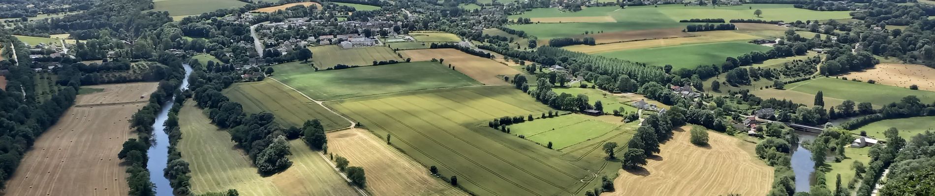 Randonnée Marche nordique Clécy - Suisse normande le Vey repérage  - Photo