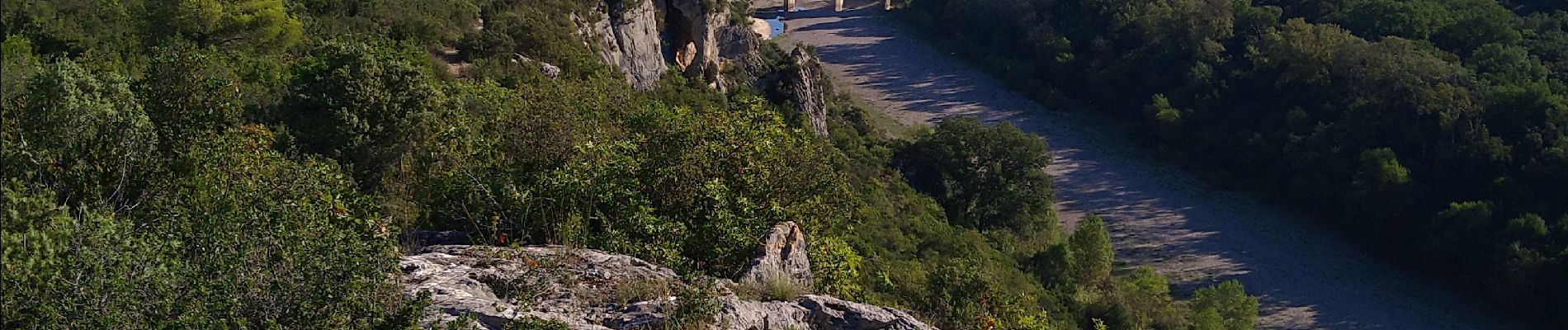 Excursión Senderismo Sainte-Anastasie - Russan Pont St Nicolas - Photo