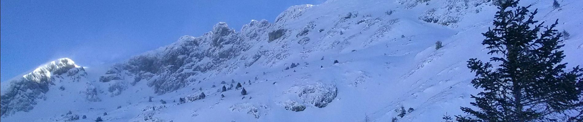 Tocht Ski randonnée Saint-Honoré - st Honoré M'ont Tabor - Photo