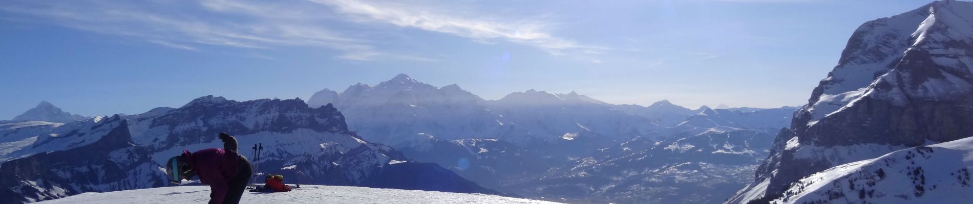 Randonnée Ski de randonnée Nancy-sur-Cluses - Tête de Sallaz - Photo