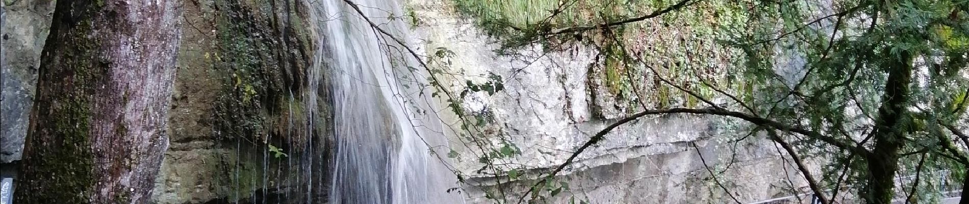 Tocht Stappen Talloires-Montmin - cascade langon - Photo