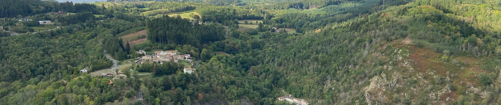 Tocht Stappen Thiers - Le plateau de la Margeride - Photo