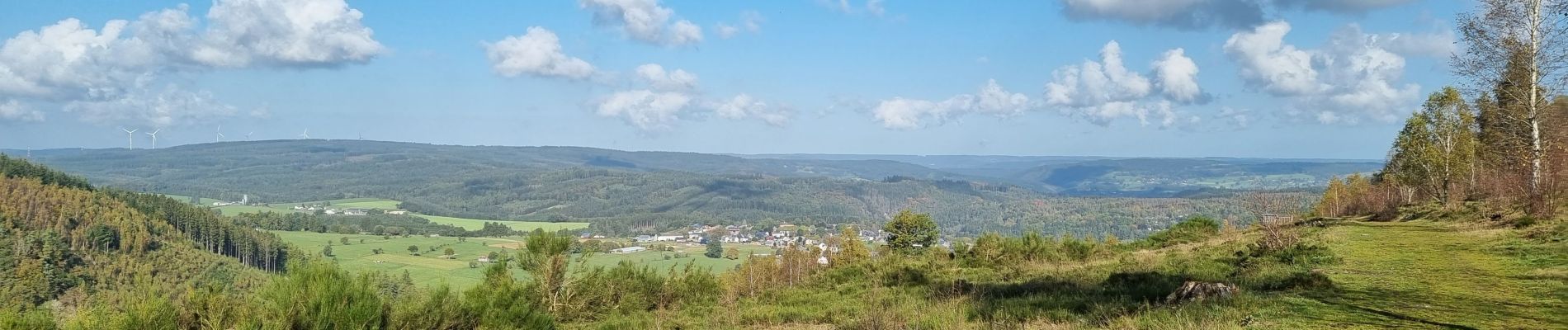 Randonnée Marche Vielsalm - ballade autour de salmchateau - Photo