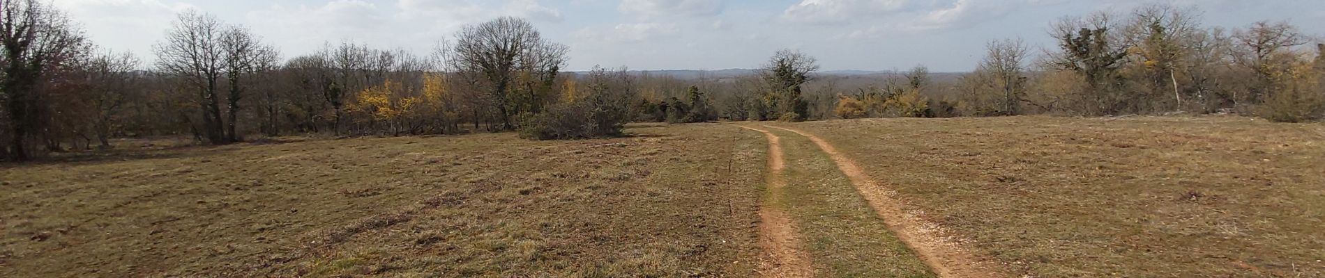 Randonnée Marche Caniac-du-Causse - Boucle Caniac du Causse bonus la crypte du 12eme siècle.  - Photo