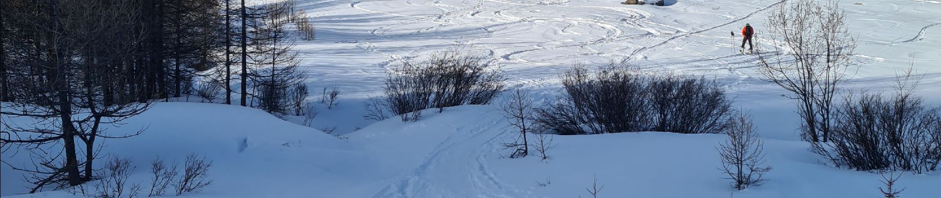 Trail Touring skiing Molines-en-Queyras - pointe de sagnes longues  - Photo