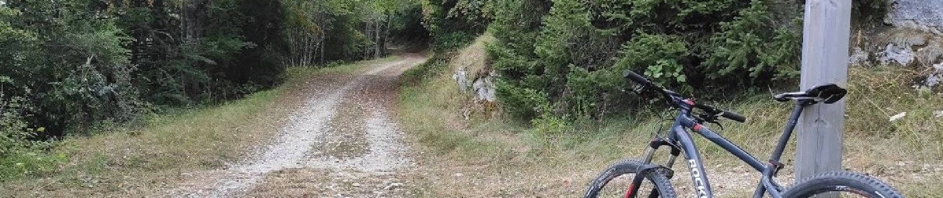 Randonnée V.T.T. Villard-de-Lans - VTT  SR - De Villard-de-Lans  à Lans En Vercors (Quasiment le Col de la Croix Perrin). - Photo