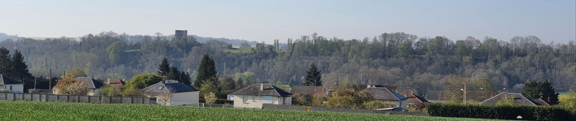 Randonnée Marche Bézu-Saint-Éloi - Bézu Saint Eloi - Les Etangs de Neaufles - La tour de Neaufles - Photo