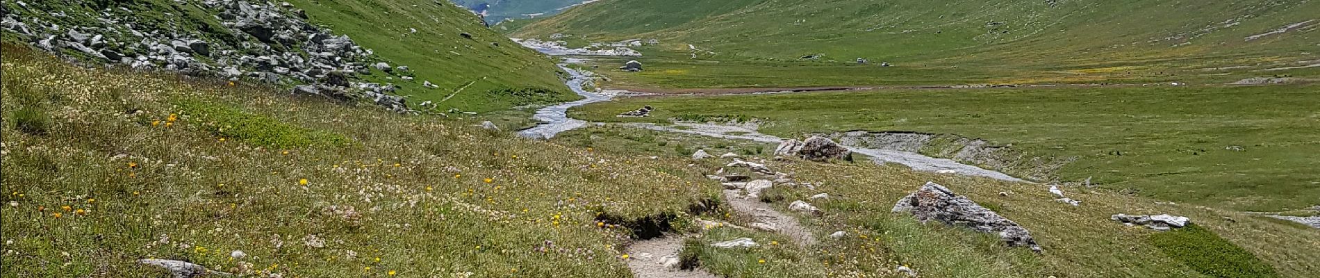 Tocht Stappen Tignes - Lac de la Sassiere - Photo