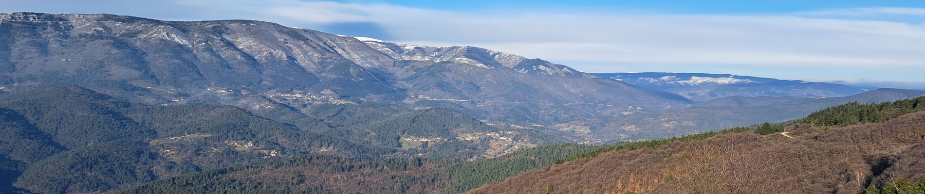 Tour Wandern Aujac - Les drailles perdues - Photo