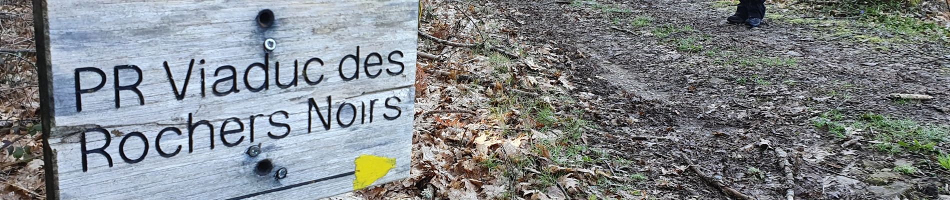 Trail Walking Lapleau - viaduc rochers noirs - Photo