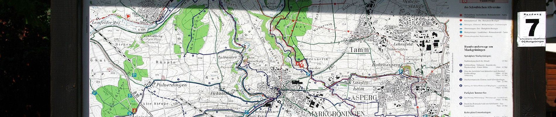 Randonnée A pied Markgröningen - DE-SAV Blaues Kreuz, von - nach? - Photo