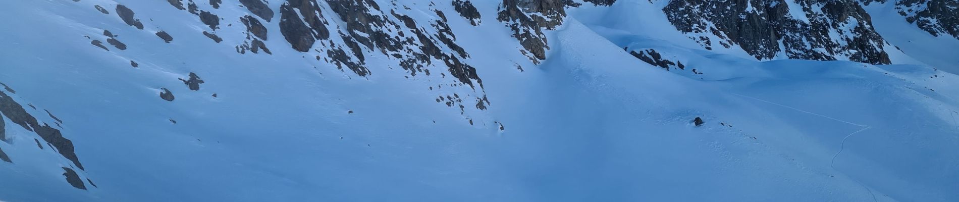 Percorso Sci alpinismo Le Monêtier-les-Bains - pointe de Reou d arsine - Photo