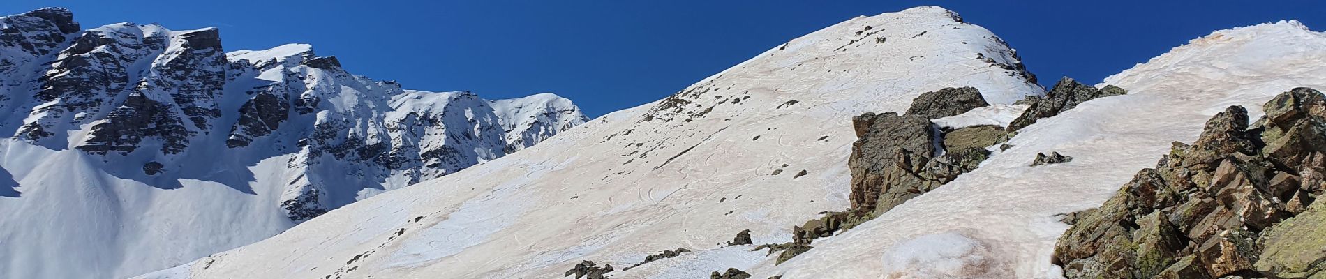 Tour Skiwanderen Valloire - Crey Rond - Photo