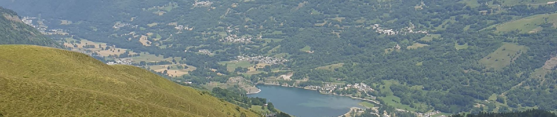 Tour Wandern Azet - Lac des Sarrouyes montée télésiège  - Photo