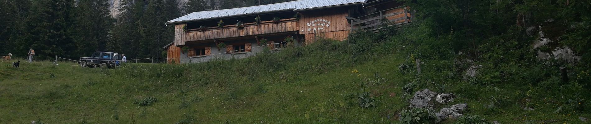 Percorso Marcia Fillière - pas du roc col des Glieres refuge de spee  - Photo