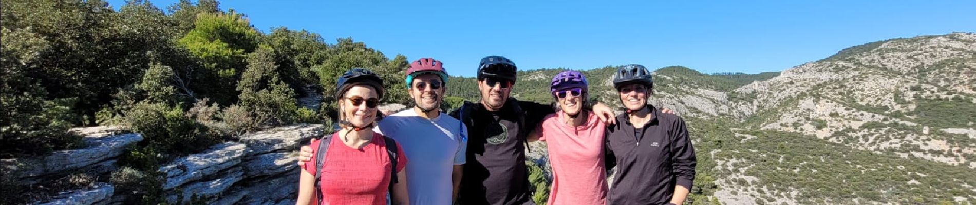 Tour Mountainbike Bédoin - Crillon Z'ensemble - Photo