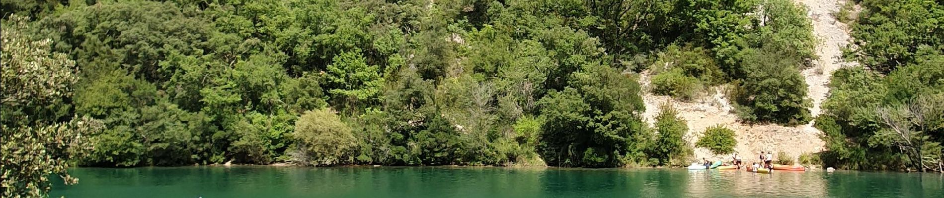 Tocht Stappen Montmeyan - Basses gorges du Verdon Quinson - Photo