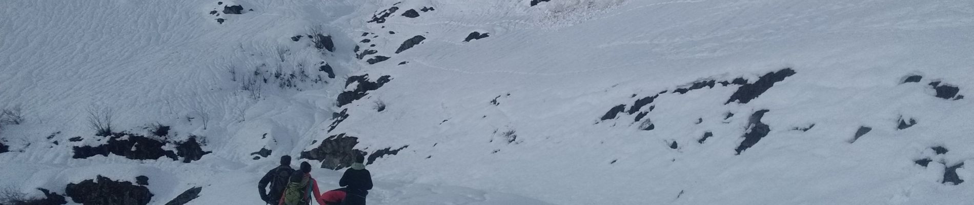 Excursión Esquí de fondo La Léchère - Roche noire - Photo