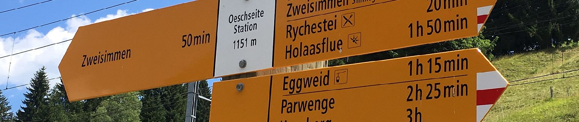 Tocht Te voet Zweisimmen - Eggweid Mittelstation - Oeschseite - Photo