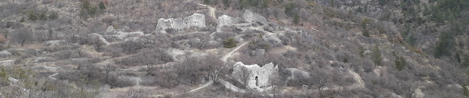 Trail Walking Castellane - 04 Castillane Notre-dame de roc - Photo