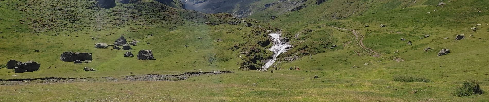 Trail Walking Aragnouet - Lac du Badet par les cascades  - Photo