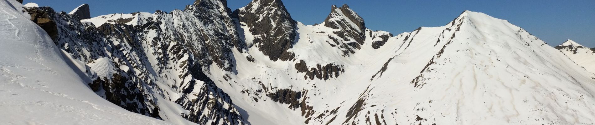 Tocht Ski randonnée Valloire - PT 2973 sur la crête d'argentière - Photo