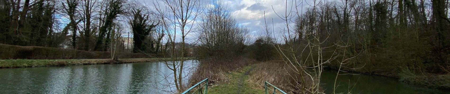 Tocht Stappen Itter - Ittre - Monstreux - Le canal Charleroi-Bruxelles  - Photo