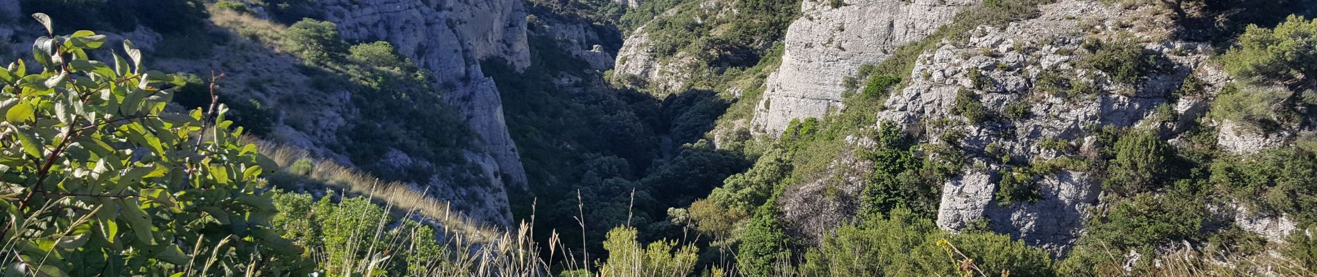 Randonnée Trail Cheval-Blanc - Gorges du Régalon - Oppède le vieux - Photo