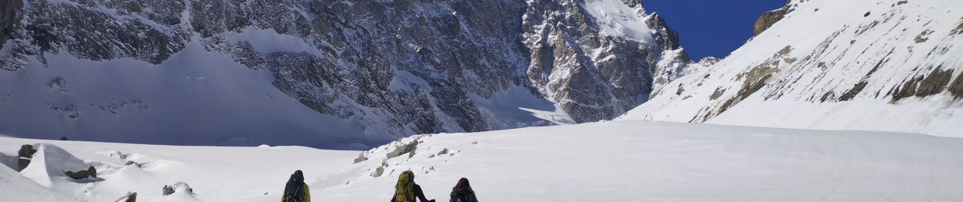 Tour Skiwanderen Vallouise-Pelvoux - Le glacier noir  - Photo