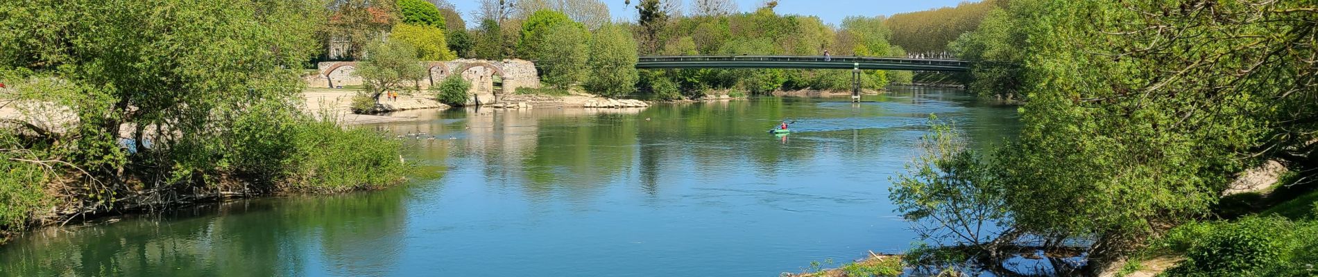 Tocht Wegfiets Nogent-sur-Marne - 2021 04 27 maison à base kayak de torcy - Photo