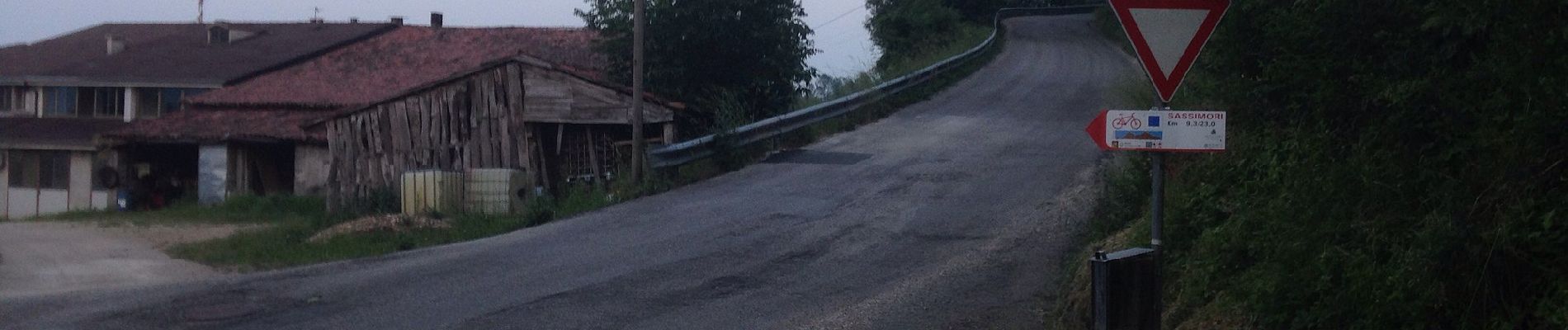 Percorso A piedi Chiampo - Sentiero ciclopedonale Sassimori - Photo