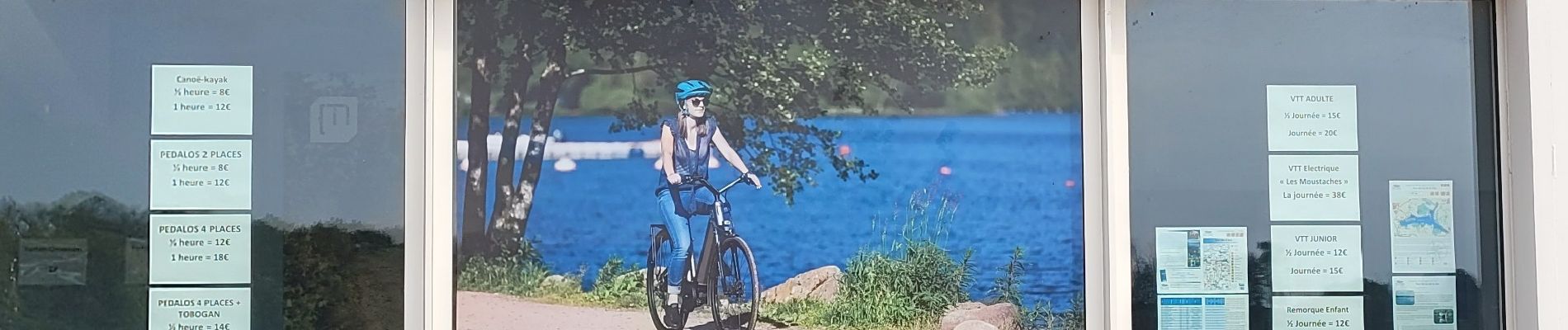 Trail Hybrid bike Peigney - Tour du lac de la Liez et passage par le lac de Charmes - Photo