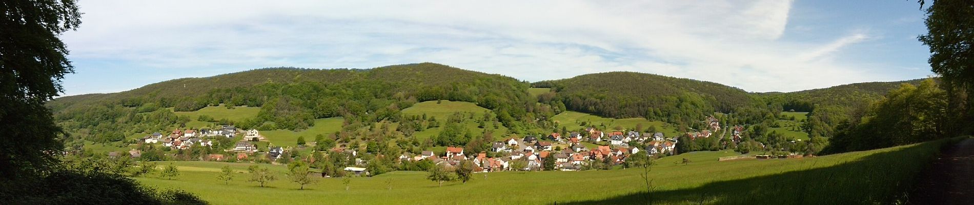 Randonnée A pied Leidersbach - Höhenweg Grund Leidersbach - Photo