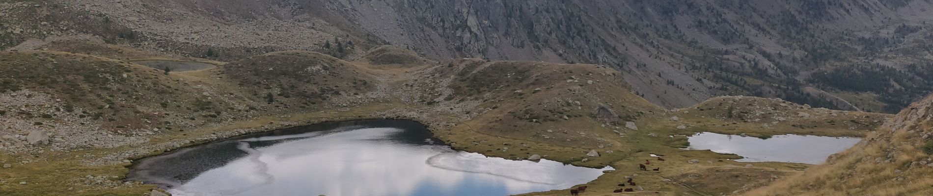 Excursión Marcha nórdica Belvédère - Mercantour J1 - Photo