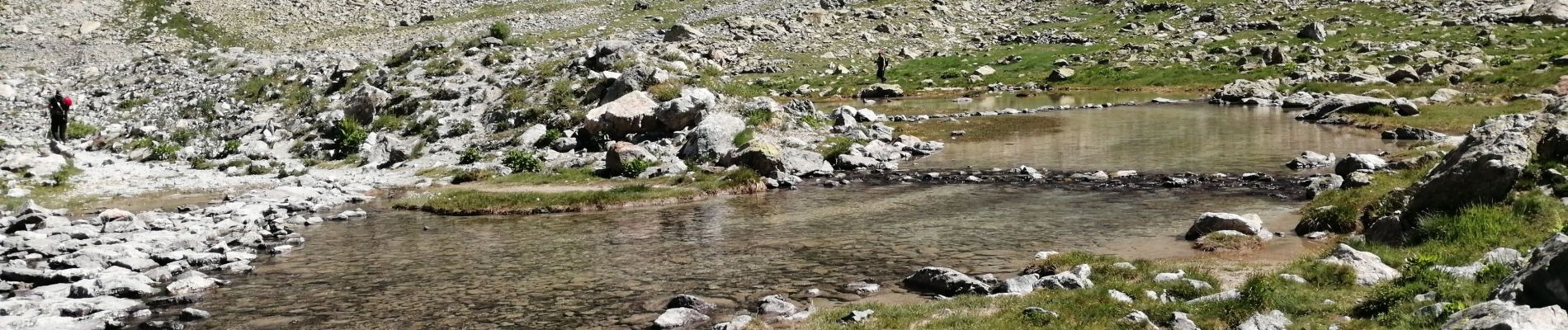 Percorso Marcia Vallouise-Pelvoux - acier refuge du glacier blanc - Photo