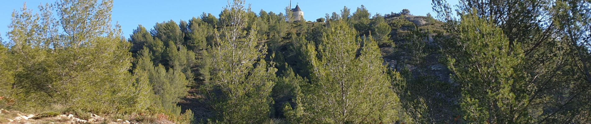 Tour Wandern Boulbon - Boulbon et le Moulin Bonnet - Photo