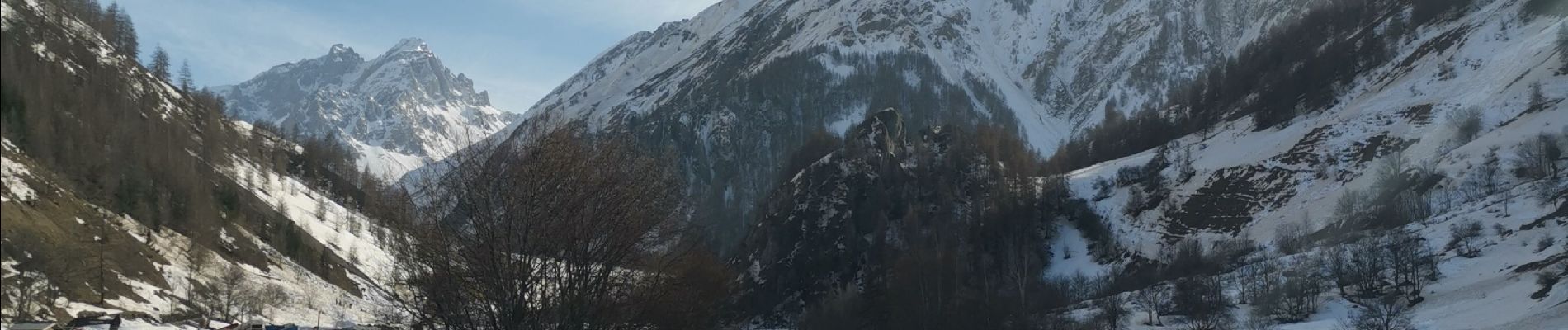 Randonnée Marche Valloire - bonne nuit ski nordique - Photo