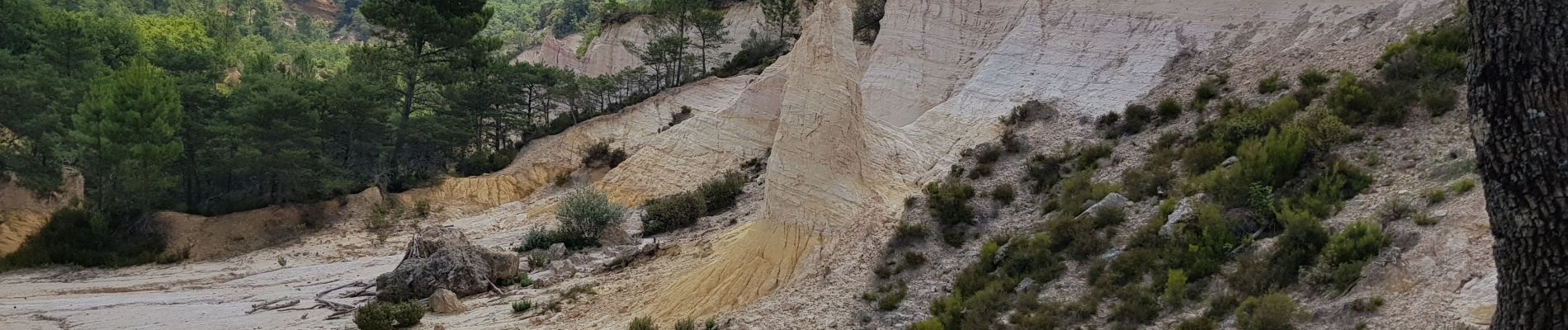 Excursión Senderismo Rustrel - colorado provincial de Rustrel - Photo