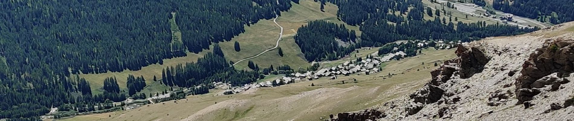Tour Wandern Molines-en-Queyras - Pierre-Grosse - Guardiole de l'Alp - Com du clos du Loup - Photo