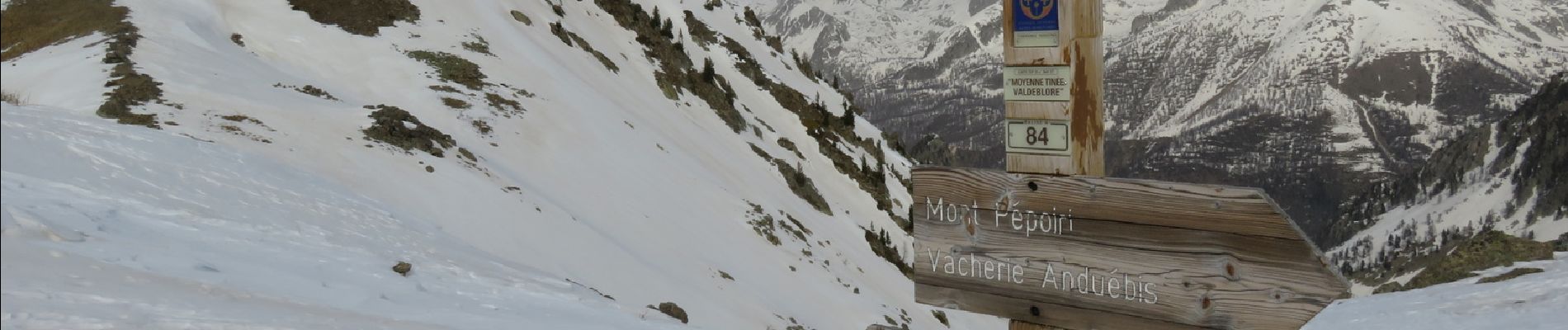 Excursión Raquetas de nieve Valdeblore - Col du Barn - Photo