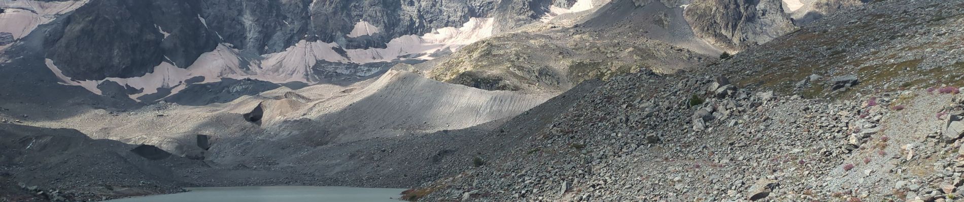 Randonnée Marche Villar-d'Arêne - Lacs. du glacier d'Arsine - Photo