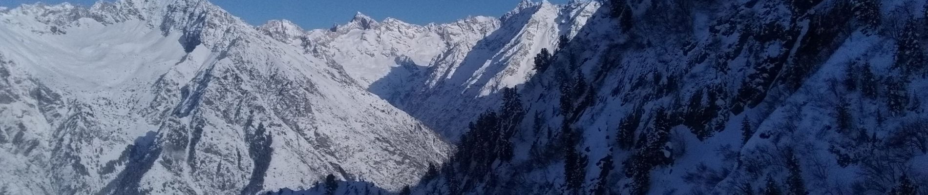 Percorso Sci alpinismo La Salette-Fallavaux - Pale ronde et col de près clos - Photo