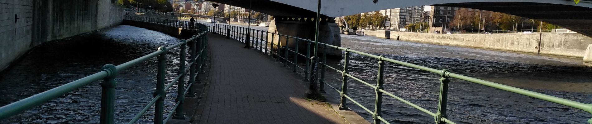 Randonnée Marche Liège - Liège le long de la Meuse et qu'elle que rue pietonnes - Photo