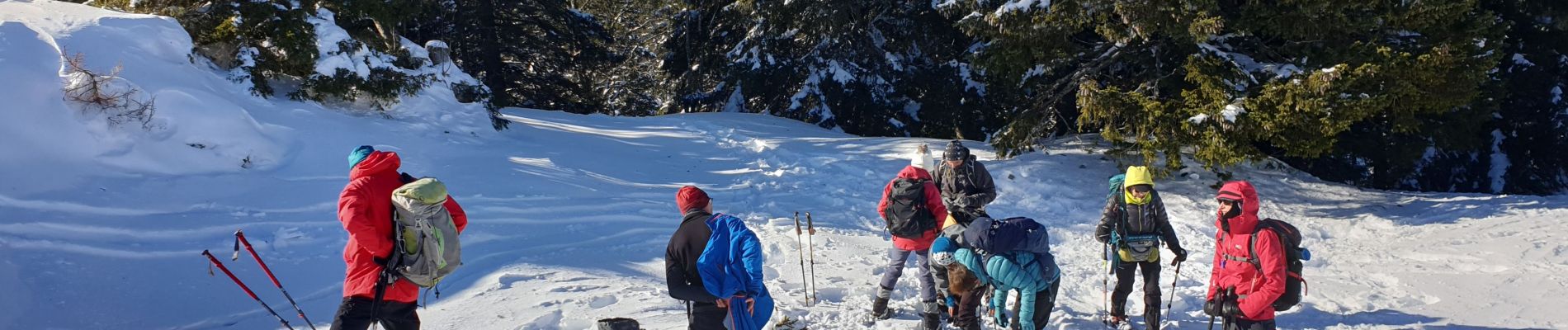 Excursión Raquetas de nieve Les Rousses - Noirmont et mont Sala Suisse - Photo