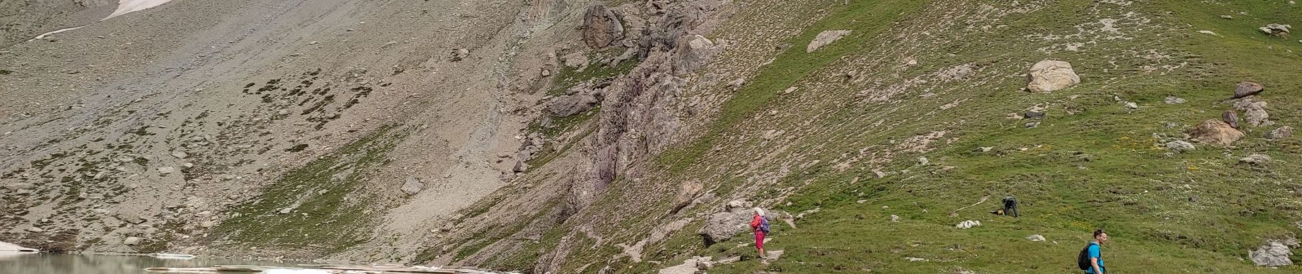 Tocht Stappen Névache - lac des Beraudes - Photo