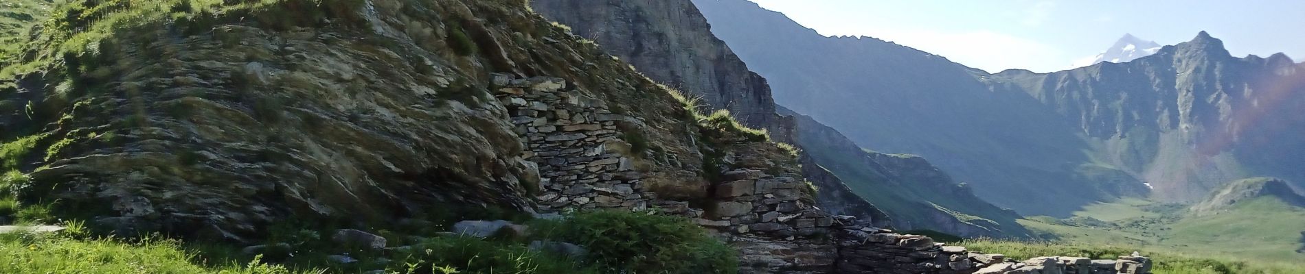 Tocht Stappen Bourg-Saint-Maurice - col du Breuil et tentative de la pointe de l'Ouillon - Photo