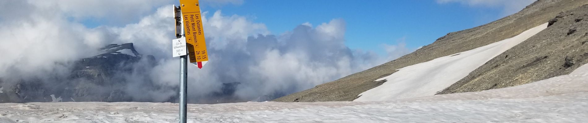 Tour Nordic Walking Crans-Montana - Col du Schwarshorn - Photo