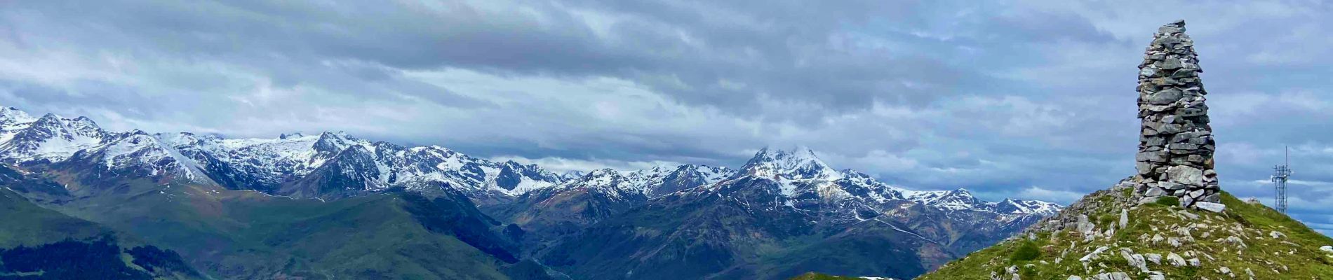 Tocht Stappen Beyrède-Jumet-Camous - Crêtes de Bassia par le Col de Beyrède - Photo