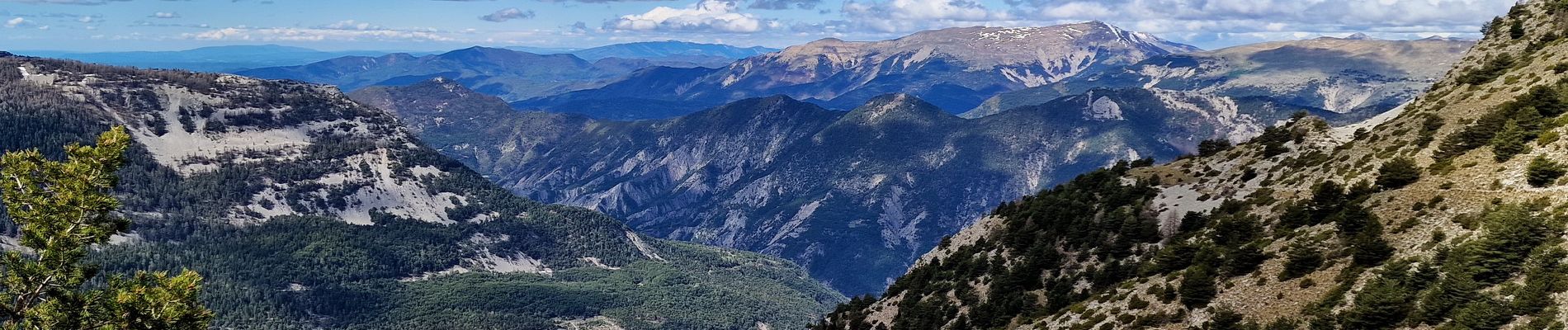 Randonnée Marche Prads-Haute-Bléone - Crête du Cadun via Serre en Haute Bléone - Photo