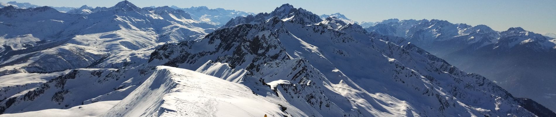 Tocht Ski randonnée La Léchère - M'ont Bellacha NE par le col de l'arc - Photo
